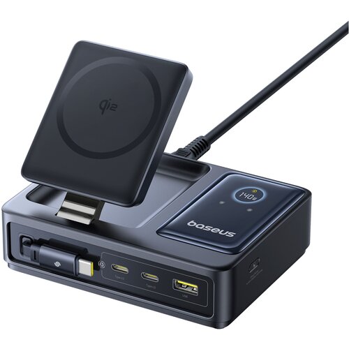 Baseus NOMOS 5-in-1 Ladeger&amp;auml;t Wireless Charging 140W Slike