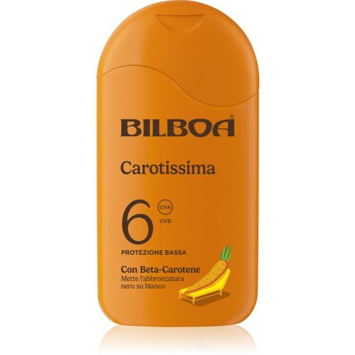 Bilboa Carotissima Crema mlijeko za sunčanje s beta karotenom 200 ml Slike