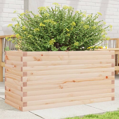 VidaXL Vrtna sadilica 90 x 40 x 46 cm od masivne borovine Slike