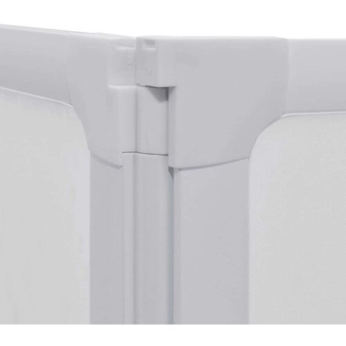 VidaXL Zaslon za tu&amp;scaron;-kadu 140x168 cm 7 panela sklopivi sa stalkom za ručnike Slike
