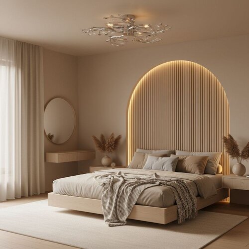 Toolight Moderne Stropne Svjetiljke EBT020-5C CHROME Slike