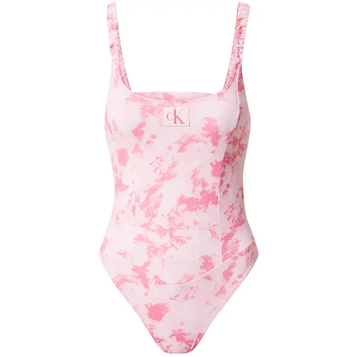 Calvin Klein Swimwear Enodelne kopalke rosé / eozin / staro roza / bela