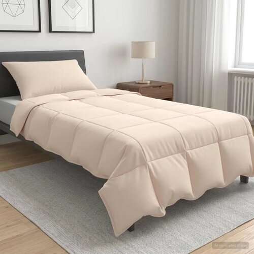  Set deka 2 kom. 137 x 200 cm Sve sezone Kapok vlakno Bež - 137 x 200 cm 50 x 75 cm Cijene
