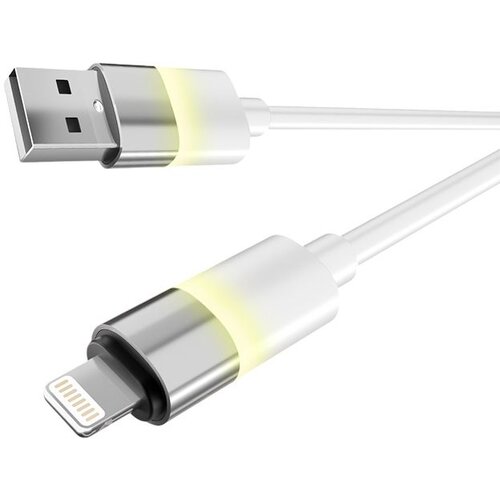 Avax Kabl CB311 Glowy / USB-A to Lightning / 2 m / White Cene