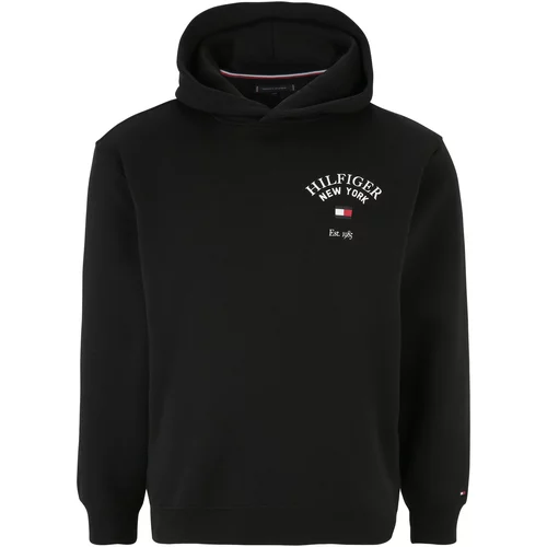 Tommy Hilfiger Big & Tall Sweater majica mornarsko plava / crvena / crna / bijela