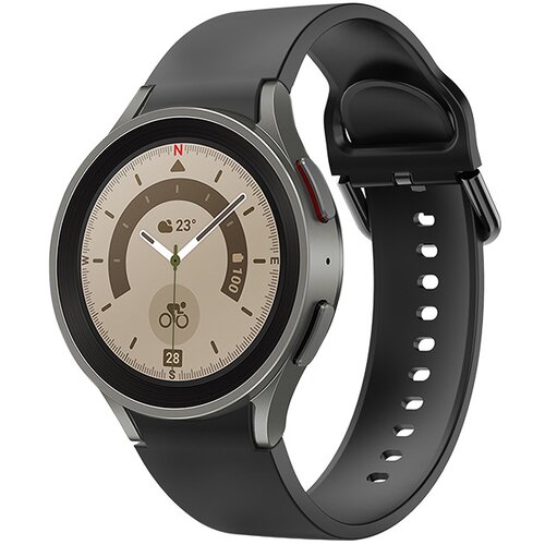 INF silikonski pašček za samsung galaxy watch 5 - (40/44/45 mm pro) black, (22061049) Cene