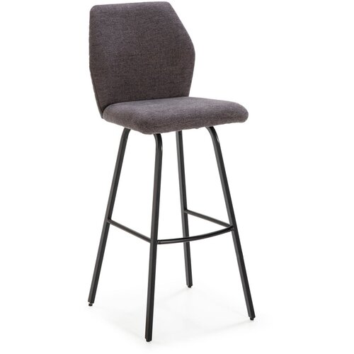 Marckeric Temno sivi barski stoli v kompletu 2 ks 75 cm Pol &amp;ndash; Slike