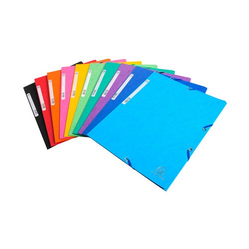 Exacompta Kotna mapa DIN A4, karton 400 g/m2, siva, (21652280) Slike