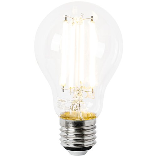 LUEDD Komplet 5 LED žarnic E27 A60 prozorna 4,9 W 1055 lm 2700 K Cene