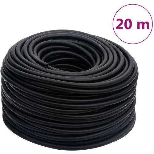 vidaXL Hibridna zračna cev črna 20 m guma in PVC Cene