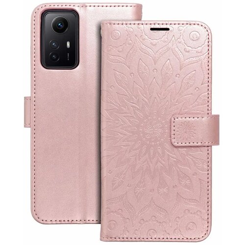 Mezzo Book case preklopna torbica za XIAOMI Redmi NOTE 12S &amp;ndash; mandala rose gold Slike