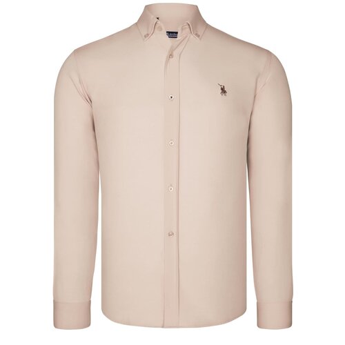 Dewberry G725 MENS SHIRT-BEIGE Slike