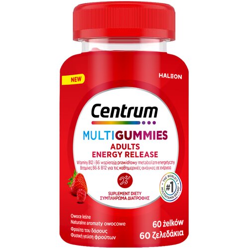 Bayer Centrum Adult Gummies Energy Release, 60 tableta Slike