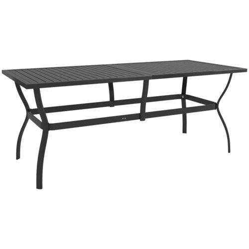  Vrtni stol antracit 190 x 80 x 72 cm čelični Cene