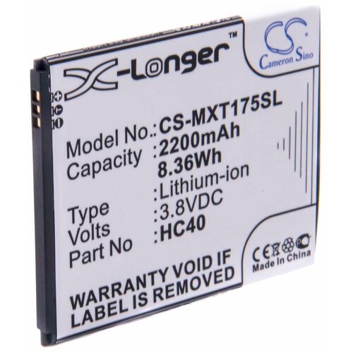 VHBW Baterija za Motorola Moto C / XT1755, 2200 mAh Slike