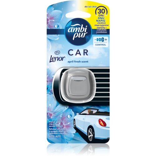 AMBI PUR Lenor April Fresh osvežilec zraka za v avto 2 ml Slike