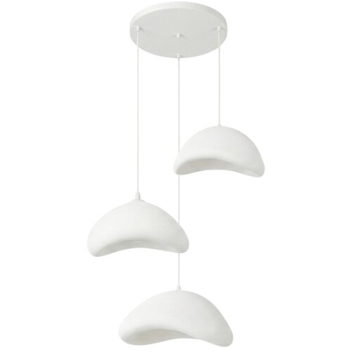  Brilagi - Visilica na sajli WABI SABI 3xE27/40W/230V prečnik 82 cm beli Slike