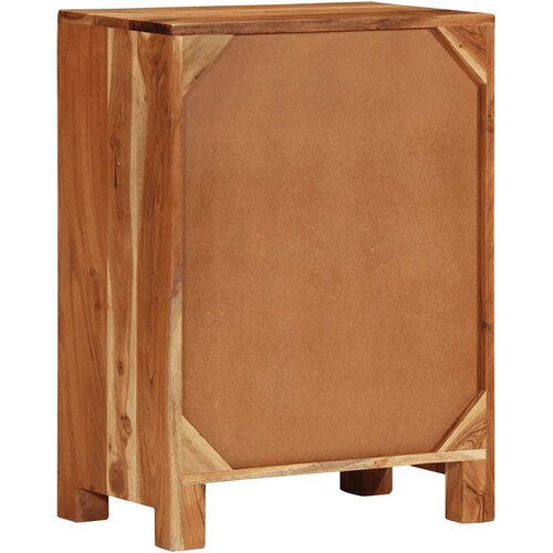  Komoda 55 x 33 x 75 cm od masivnog bagremovog drva Slike