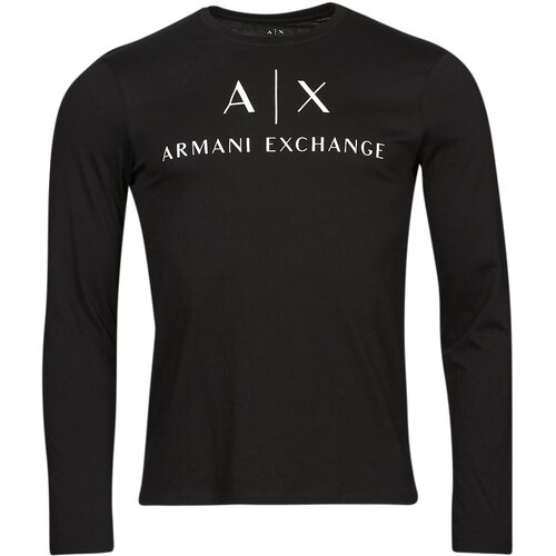 Armani Exchange Majice z dolgimi rokavi 8NZTCH Črna Cene