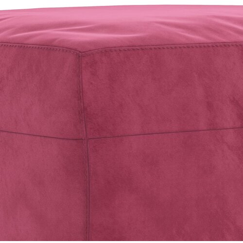  3-dijelni set sofa s jastucima crvena boja vina bar&amp;scaron;unasti Slike