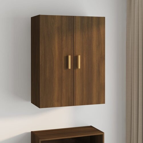 The Living Store Viseča stenska omarica rjav hrast 69,5x34x90 cm - Viseča Stenska Omarica, (21435420) Slike