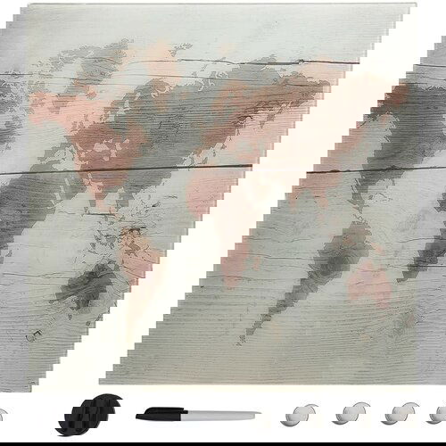 vidaXL Stenska magnetna tabla iz stekla 50x50 cm Cene