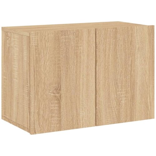 Maison Chic Stenska TV omarica - TV stojalo - Televizijska omarica sonoma hrast 60x30x41 cm, (21701139) Slike