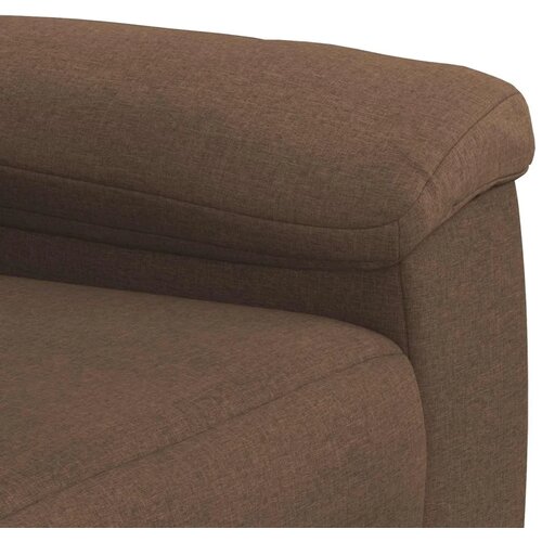  Set sofe 2 pcs Smeđa Tkanina - Smeđa Jednostruka + Dvostruka (140 cm) Slike