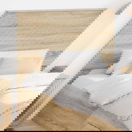 vidaXL Uzglavlje s uzglavljem Sonoma hrast 100 cm Konstruirano drvo Cene