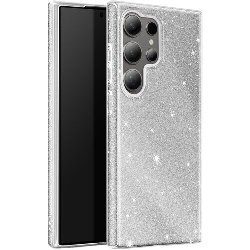 AVIZAR Prevleka za Samsung Galaxy S24 Ultra Silikon Ultra thin, Srebrna, (5000013997) Cene