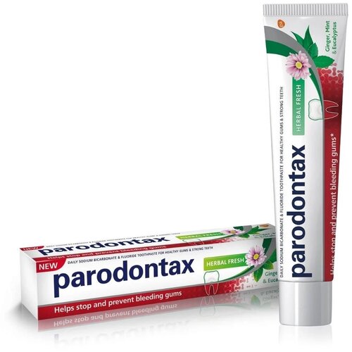 Parodontax paradontax pasta za zube herbal fresh, 75ml Slike