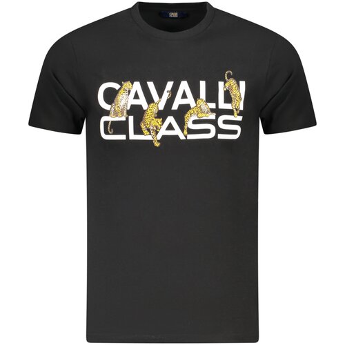 Cavalli Class SHORT SLEEVE T-SHIRT MEN BLACK Cene