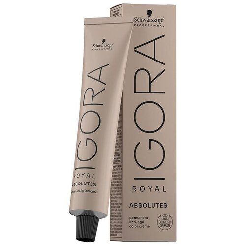 Schwarzkopf Professional Igora Royal Absolutes trajna boja za zrelu kosu 4-60, 60 ml Slike