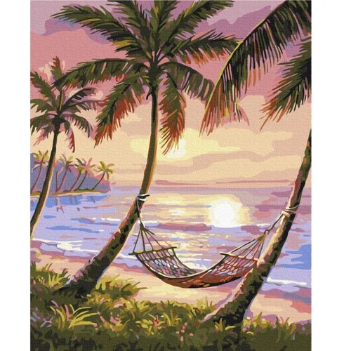  Slika za samostalno slikanje - Relaxation in paradise 40x50 Slike