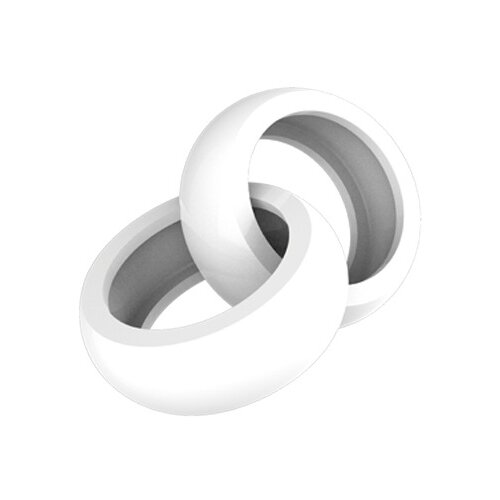 INF Silikonski zaščitni ovitek, odporen na udarce, za Oura Ring Gen 3 White S, (21327649) Cene