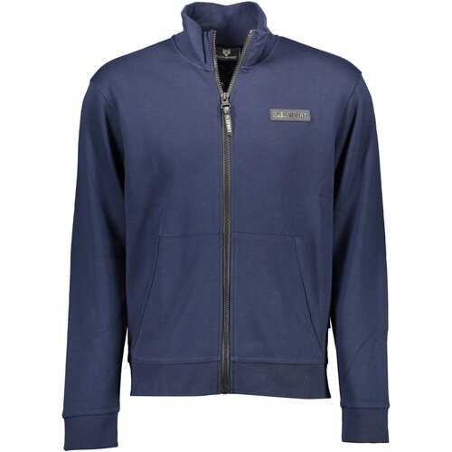 Plein Sport MEN'S BLUE SWEATSHIRT WITH ZIP Cene