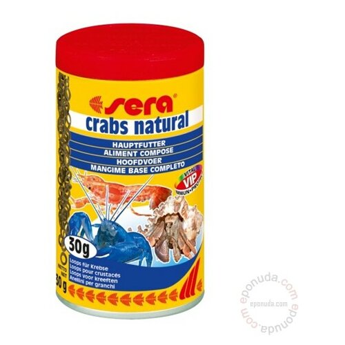 Sera hrana za račiće Crabs Natural, 100 ml Slike