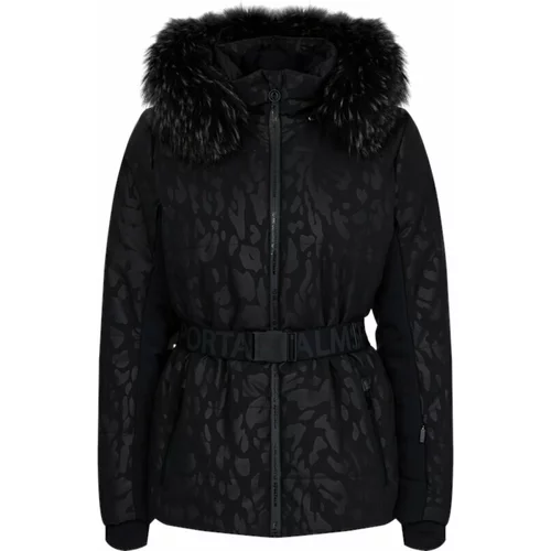 Sportalm Orchestra Womens Jacket with Fur Black 36
