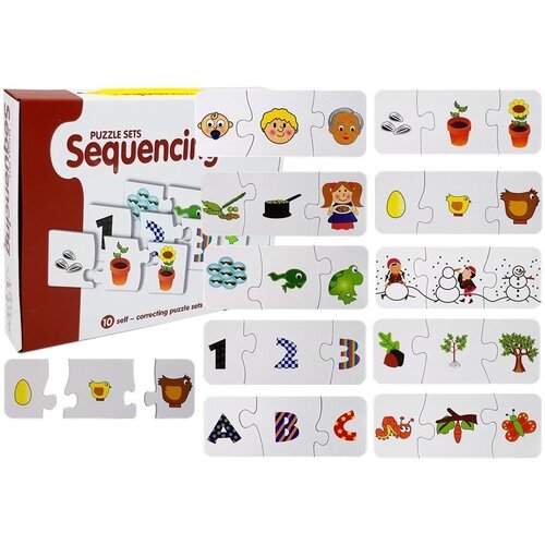  Izobraževalna sestavljanka Puzzle Učenje 10 Povezav Cene