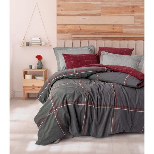 Lessentiel Maison set posteljine Sento, 180x240 cm, tamno siva Cene