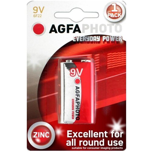 Agfaphoto AP-6F22-1S - Cink-ugljena baterija 6F22 9V Cene