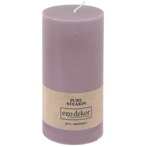 Eco candles by Ego dekor Vijolična sveča Friendly, čas gorenja 50 h Cene