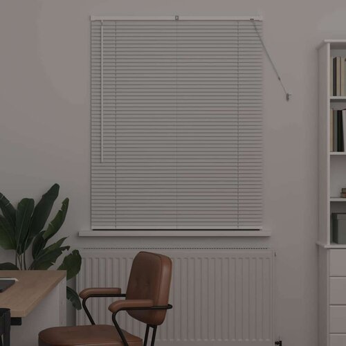 vidaXL Zavjesa za prozor sa zavjesama Ostalo Bijela 100 x 130 cm Aluminij Cijene