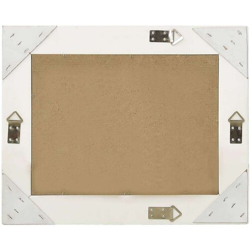  Zidno ogledalo u baroknom stilu 50 x 40 cm bijelo Slike