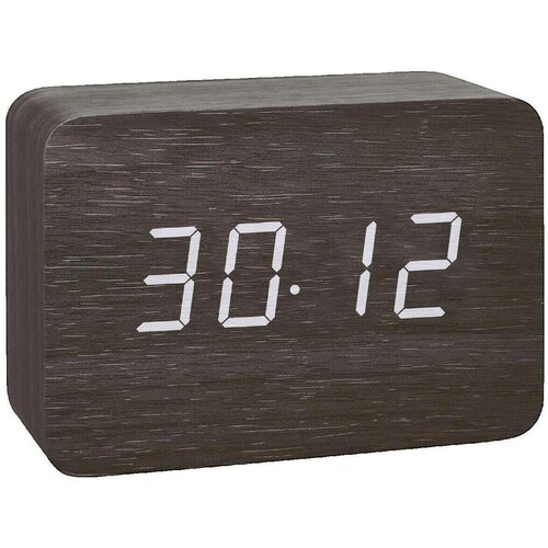 TFA Ure R&eacute;veil 60.2549.01 design minimaliste marron Kostanjeva Cene