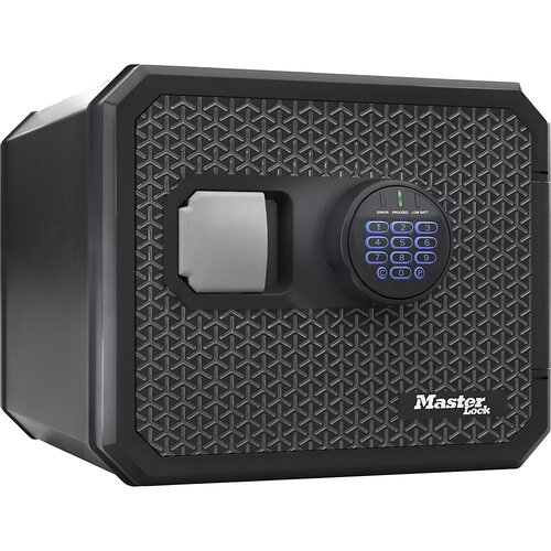 Master Lock Varnostni trezor z elektronsko kombinacijo, ognjevarno in vodoodporno, črne barve, VxŠxG 348 x 417 x 478 mm Cene