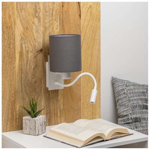  Brilagi - LED zidna lampa NUBILA 1xE27/25W/230V + LED/3W bela/antracit Cene