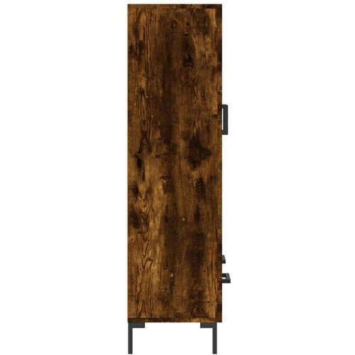  Visoka komoda boja hrasta 69,5 x 31 x 115 cm konstruirano drvo Slike