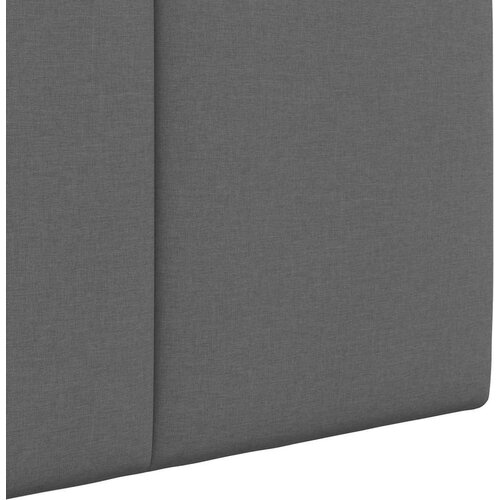 Držeće uzglavlje Zidne Tamno siva 90 x 55 x 5 cm tkanina - Tamno siva 80 cm bez LED Slike