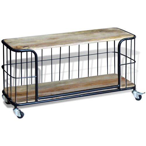 Maison Chic TV omarica - TV stojalo - Televizijska omarica trden mangov les 100x40x45 cm, (21702351) Cene